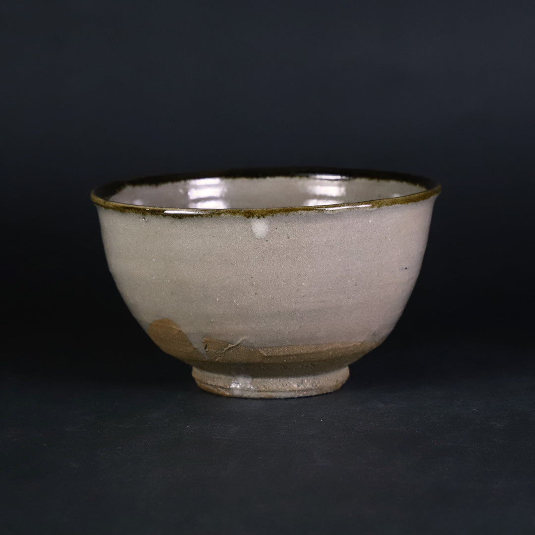 茶道具 唐津皮鯨茶碗 袱紗・時代箱付 V R7954
