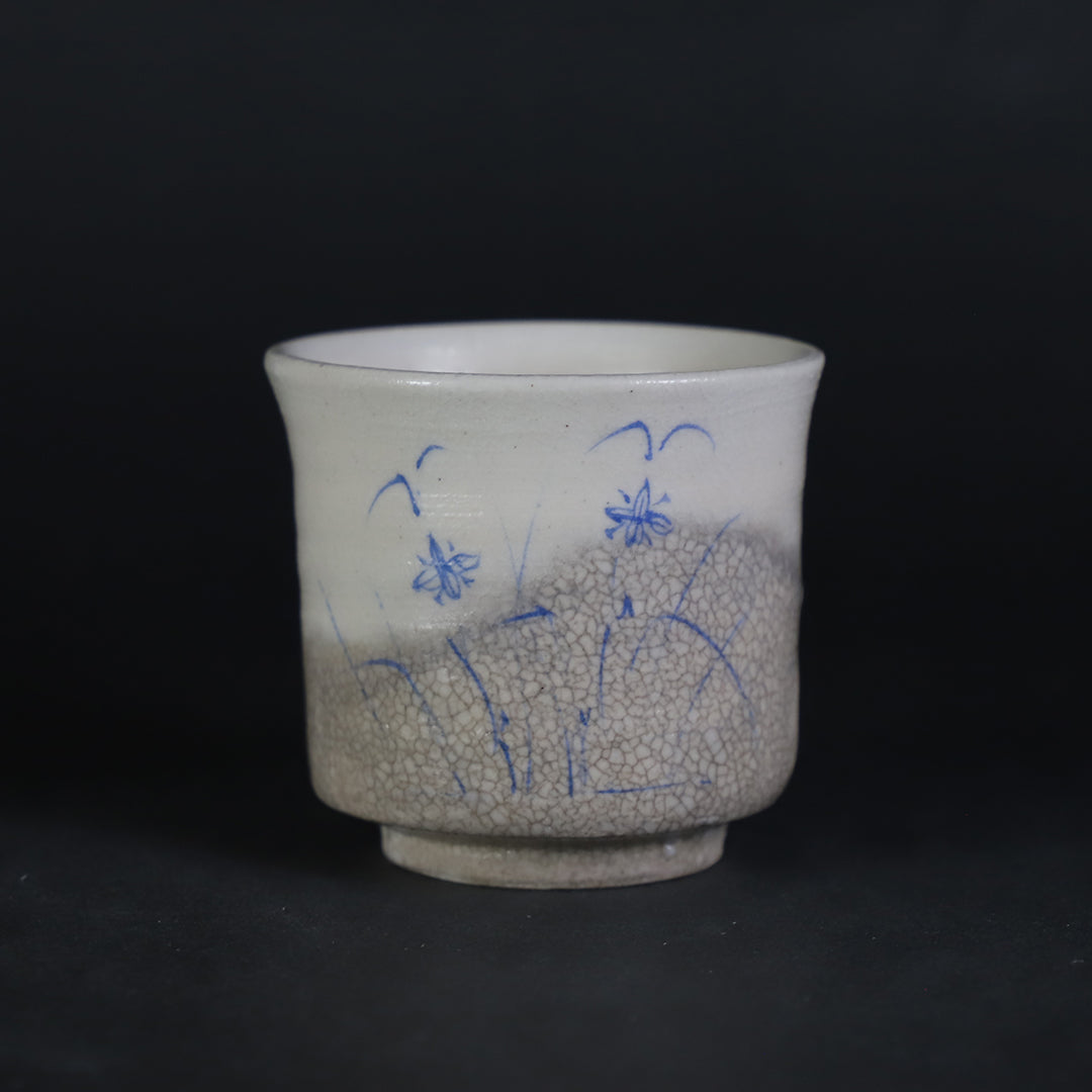 内村慎太郎 作 秋草手たちぐい呑 No.25 – ギャラリー一番館オンライン