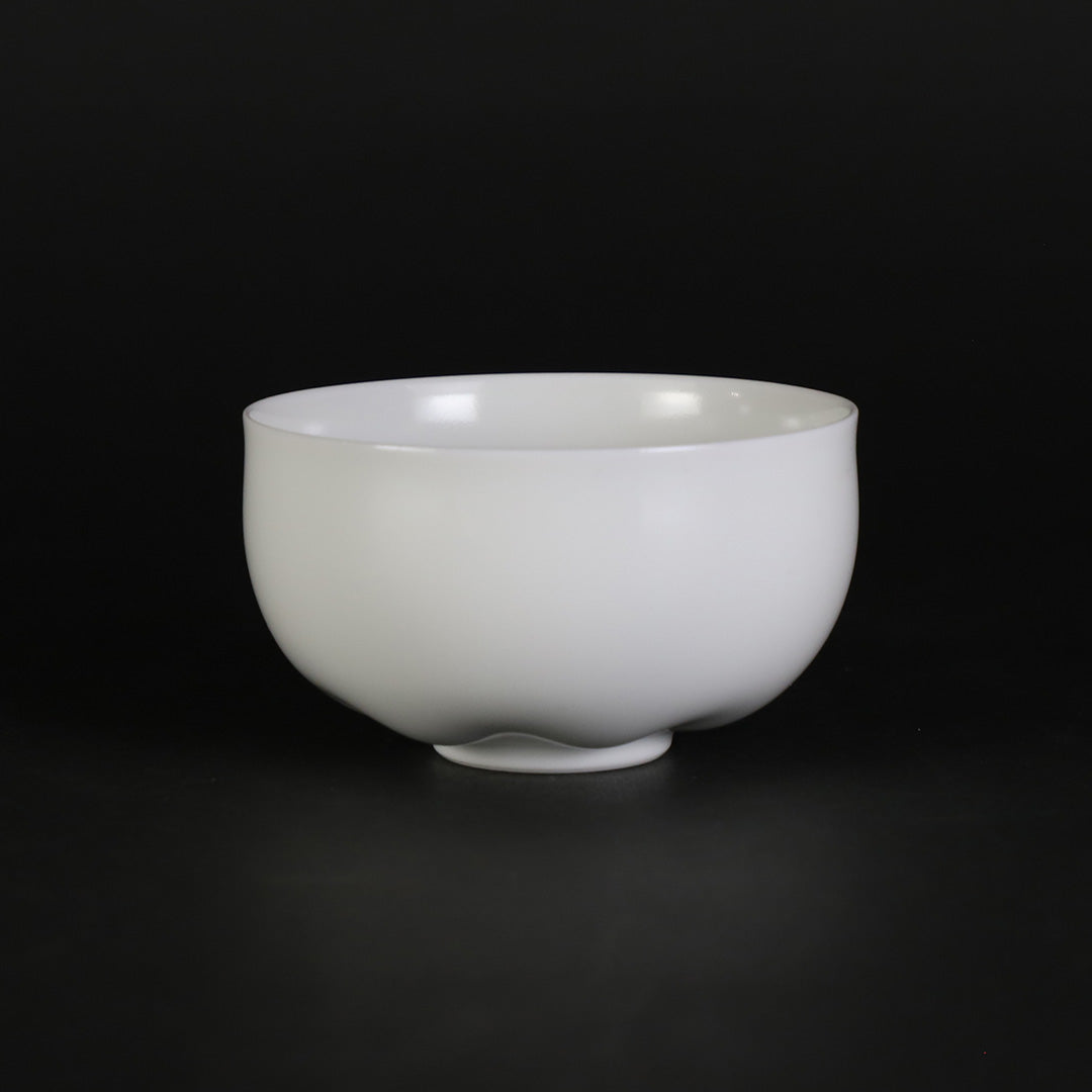 真作保証 中村清六 自作 煎茶碗 県重要無形文化財 (井上萬二) 煎茶器 佐賀県 中村清吾 作 白磁煎茶碗1 – ギャラリー一番館オンラインショップ