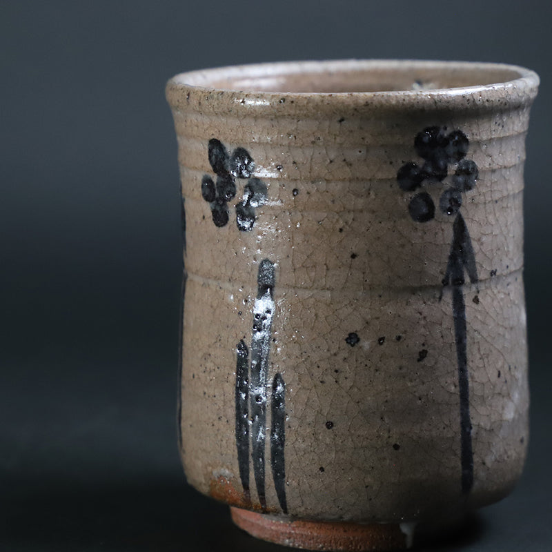 Painted Karatsu Tsutsumu-mu-zushi (set of six) by Shintaro Uchimura No.15