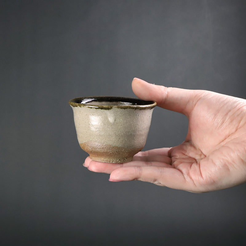 Whale skin sake cup No.4 by Naoto Yano