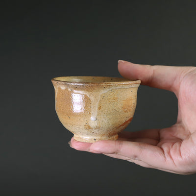 Shintaro Uchimura's egg-shaped sake cup No.99