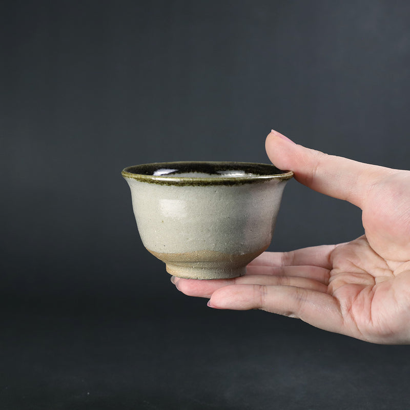Whale skin sake cup No.39 by Naoto Yano