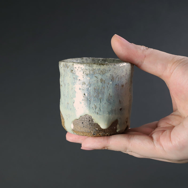 Madara Karatsu sake cup No.48 by Munehiko Maruta