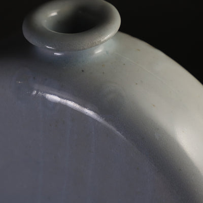 Blue and white porcelain vase by Kenta Nakazato