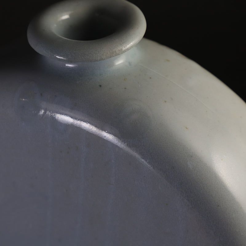 Blue and white porcelain vase by Kenta Nakazato