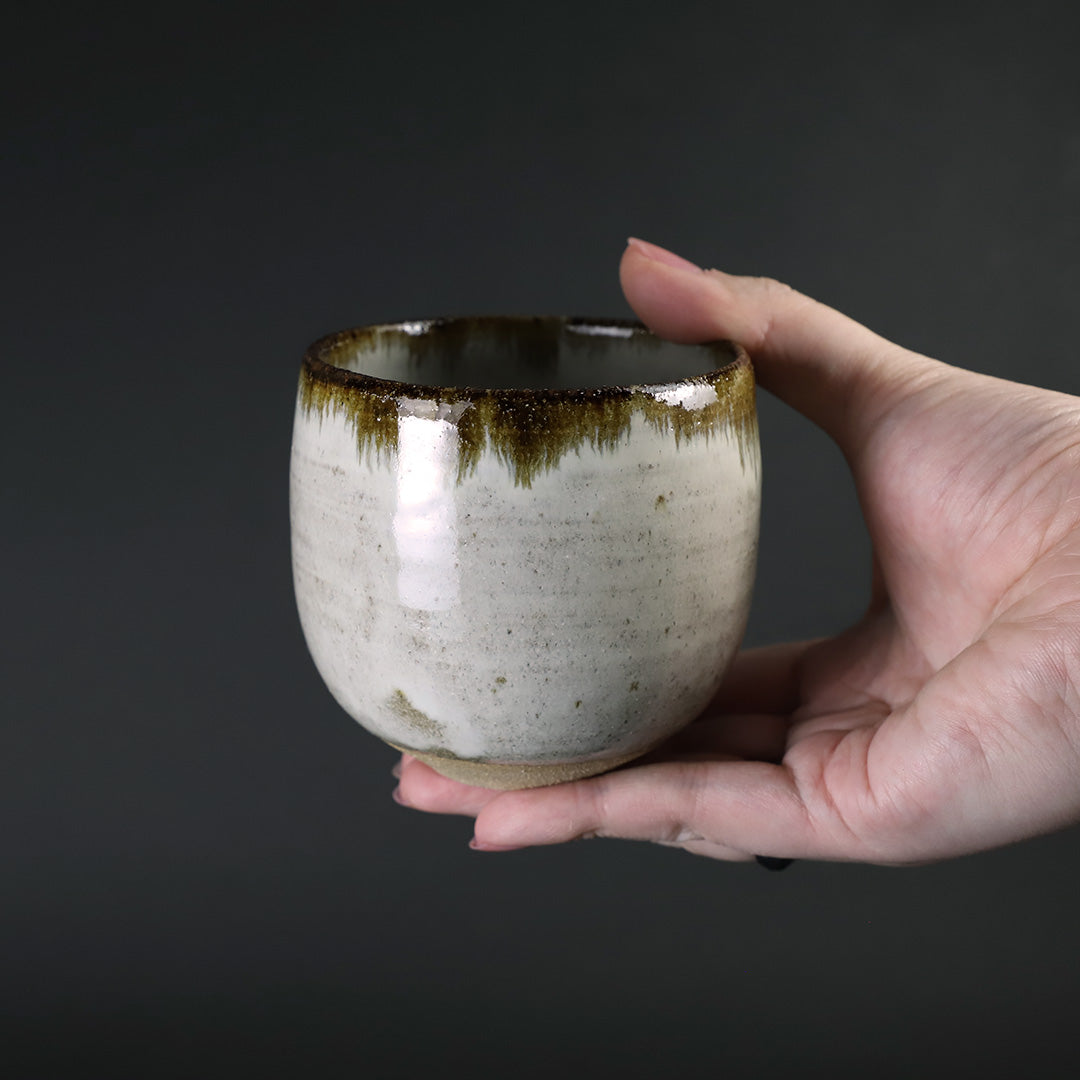 中里太郎右衛門窯 唐津猪口（大・2客組） – ギャラリー一番館