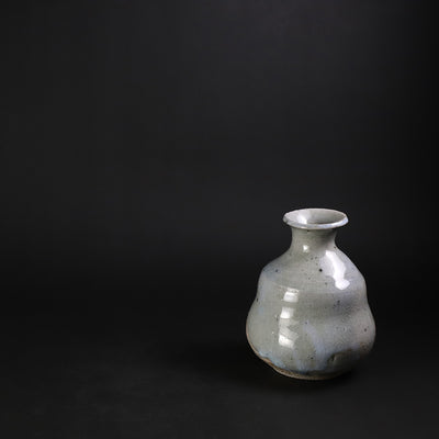 Madara Karatsu Sake Bottle No.39 by Yasumoto Kajiwara