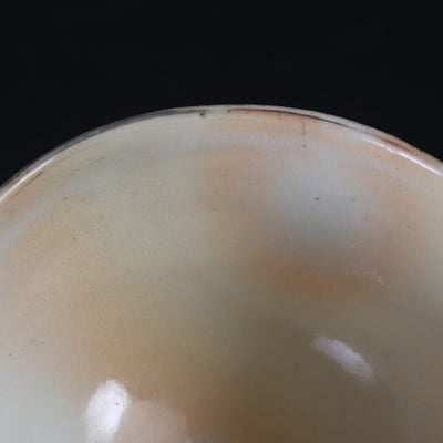 中里重利　作　唐津粉引茶盌