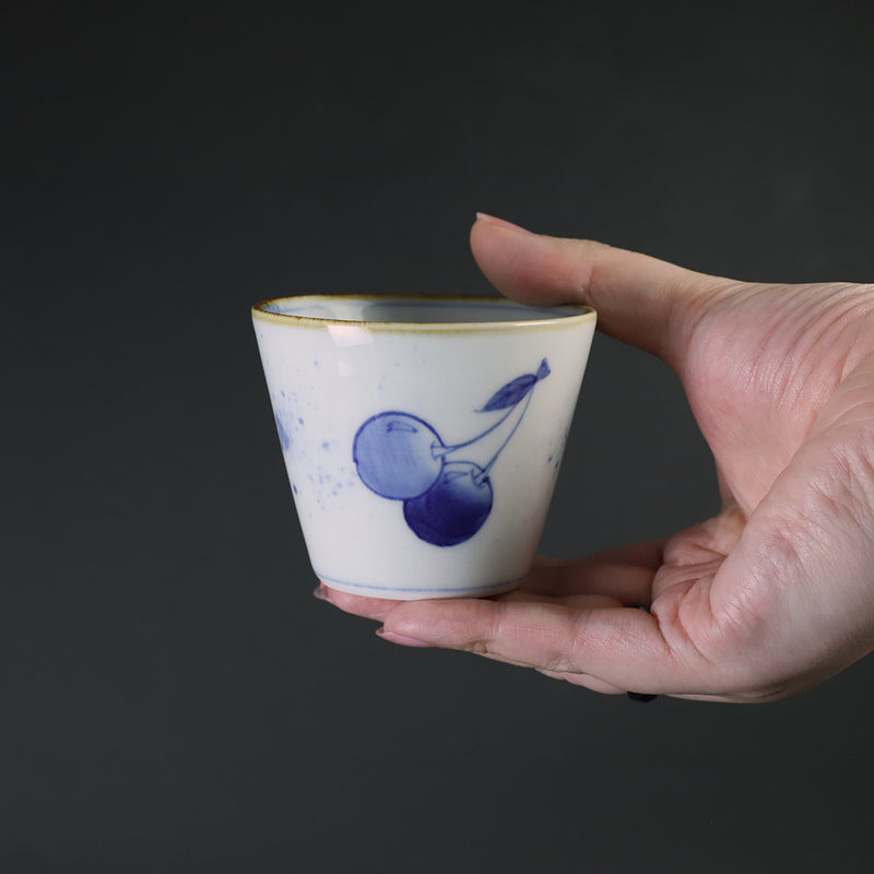 Fukusen Kiln Cherry Mini Soba Choko