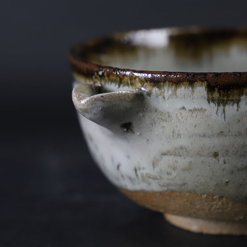 Madara Karatsu Whale Skin Kuchi (Japanese whale sashimi) by the 14th generation Nakazato Tarouemon
