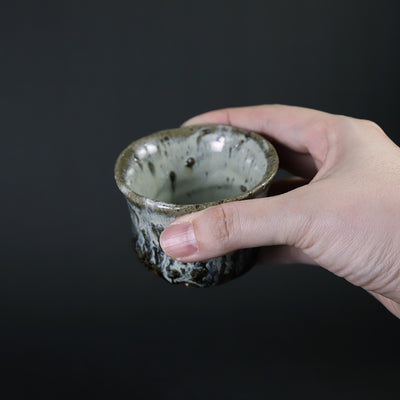 Korean Karatsu Guinomi by Munehiko Maruta