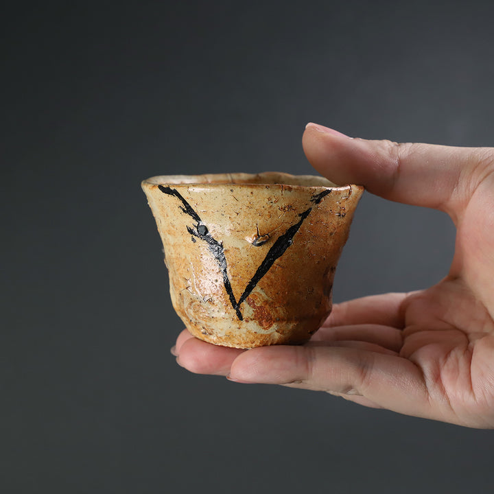江戸時代初期 17世紀 武雄 古唐津 絵唐津 小山路 内田 小峠窯WWTT213 江戸時代初期 17世紀 武雄 古唐津 絵唐津 小山路 内田 小峠窯