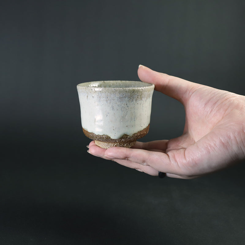 Taroemon Nakazato XIV Made Madara Karatsu Sake Cup
