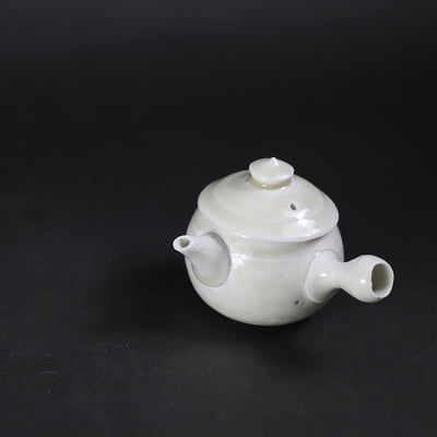 梶原靖元　作　素瓷急須　No.1