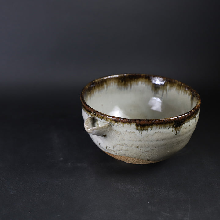 十四代中里太郎右衛門 作 斑唐津皮鯨片口 – ギャラリー一番館