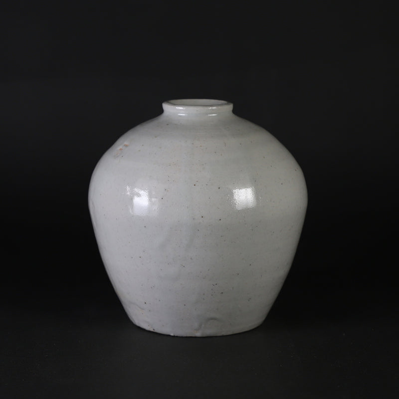 石井義久　作　唐津白磁花器　No.60