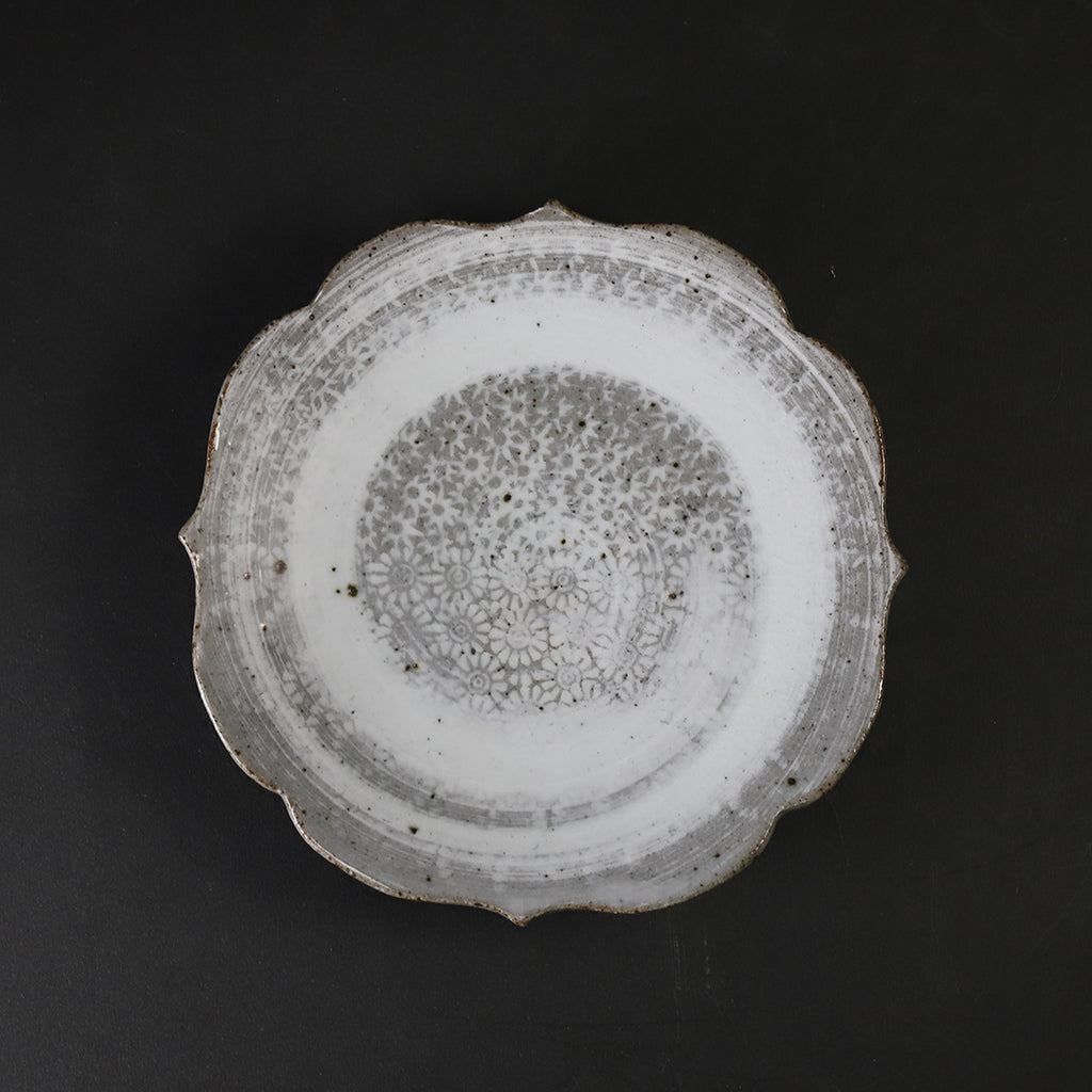 Mishima Karatsu small plate by Shuichi Okamoto – ギャラリー一番館