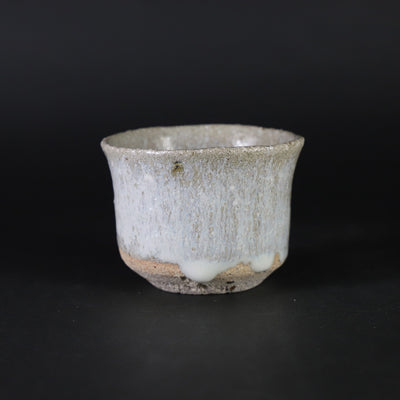 Madara Karatsu sake cup by Munehiko Maruta