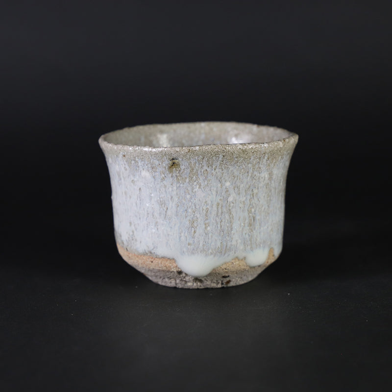 Madara Karatsu sake cup by Munehiko Maruta
