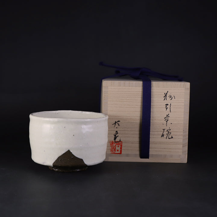 中里太亀 作 粉引茶碗 – ギャラリー一番館オンラインショップ