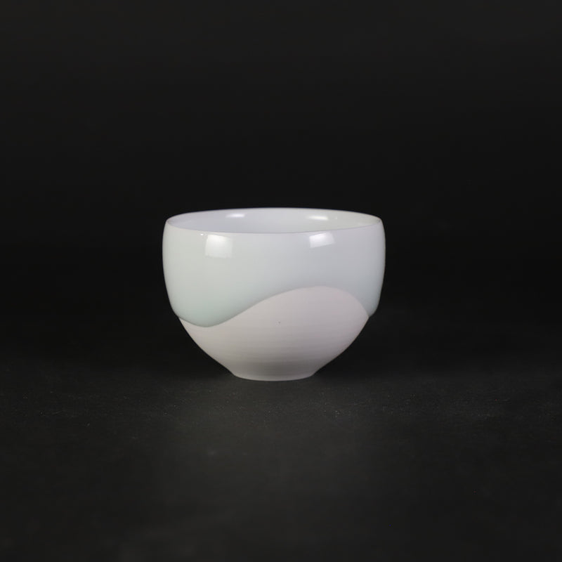 百田暁生　作　青白磁茶器(小)