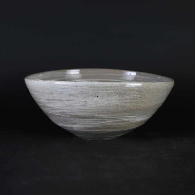 Nakazato Tarouemon Kiln KARATSU Bowl (Brushed)