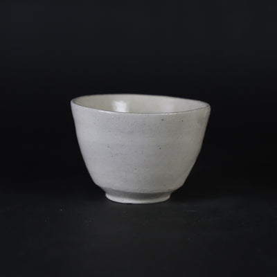石井義久　作　唐津白磁盃　No.34
