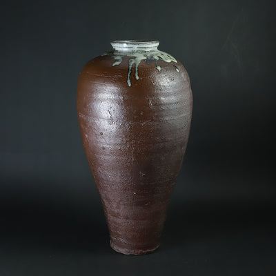 石井義久　作　掛け分け花器　No.14