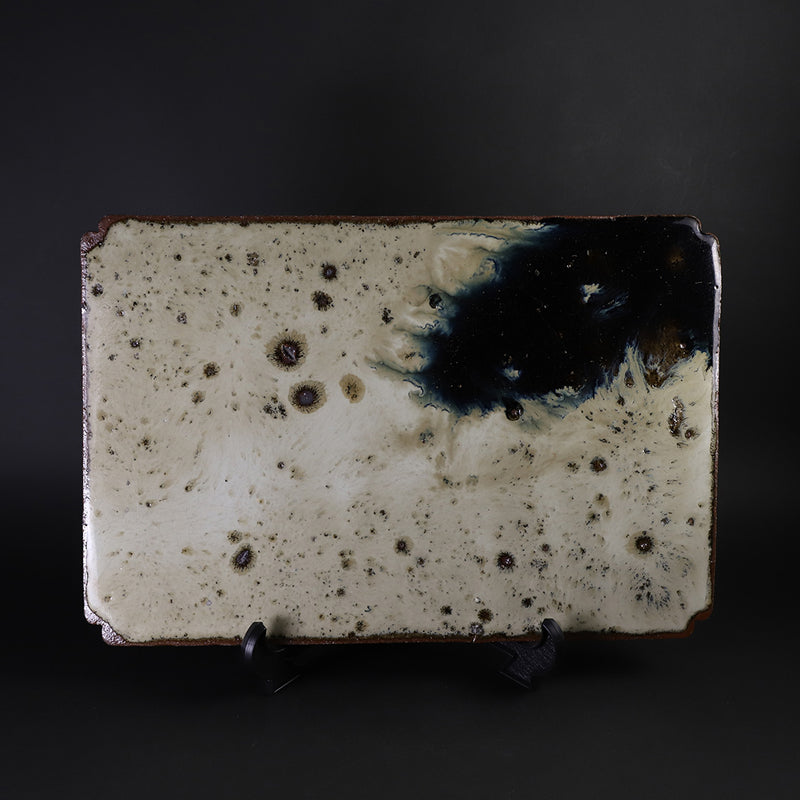 Korean Karatsu Arhat Plate by Munehiko Maruta