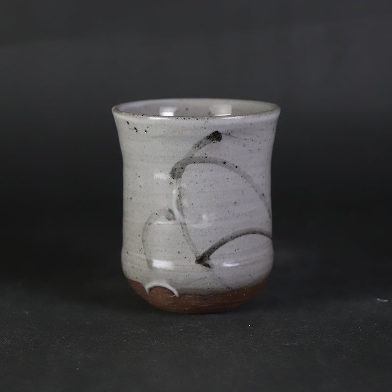 中里隆　作　絵唐津湯呑