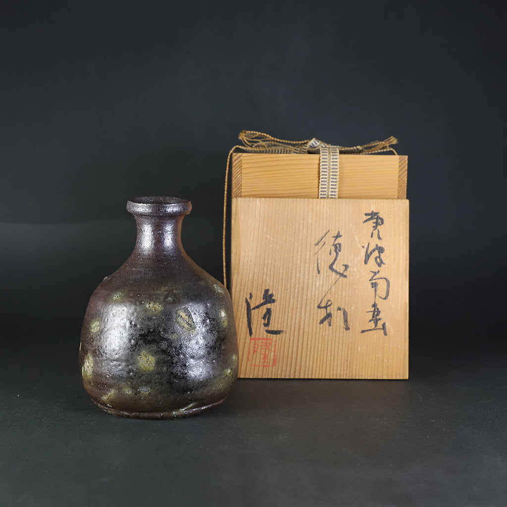 中里隆　種子島徳利 ぐい呑　唐津焼　南蛮焼　小山富士夫 中里隆 種子島徳利 ぐい呑 唐津焼 南蛮焼 小山富士夫