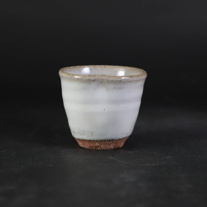 熊本千治　作　斑唐津酒盃