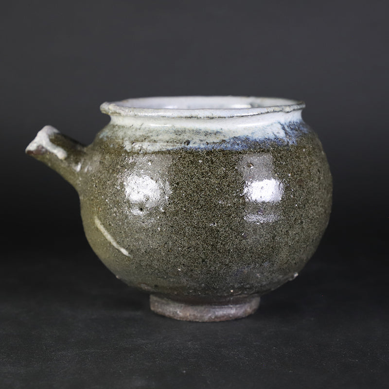 Korean Karatsu Inscription Jar No.3 by Yoshihisa Ishii