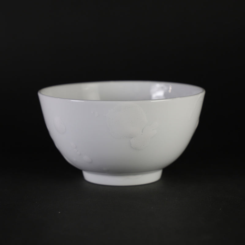 Yuki Inoue glazed soup bowl (small) / White
