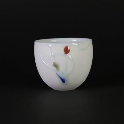 百田暁生】現代作家 花入 花瓶 共箱 共布 美術品・アンティーク
