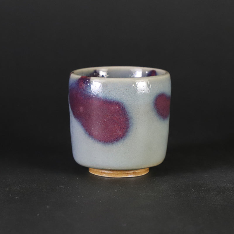 Karatsu Jun Kiln sake cup (No. 18) by Sakurei Okamoto