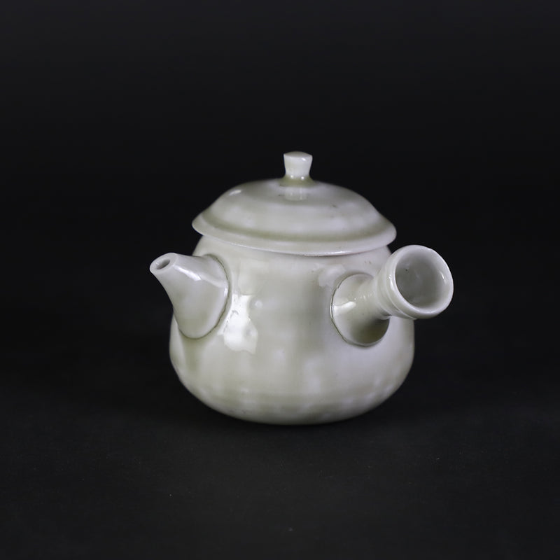 梶原靖元　作　素瓷急須　No.99