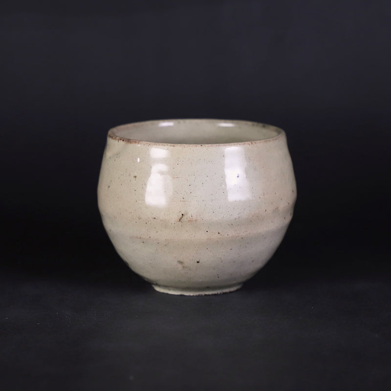 中里健太　作　粉引ぐい呑