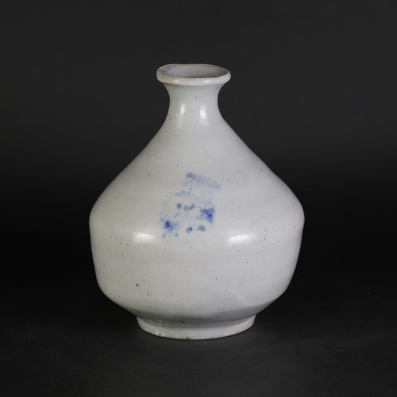 丸田宗一廊　作　染つけ壷絵徳利　No.4