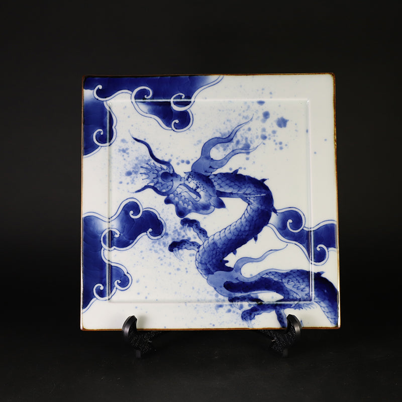 Fukusen Kiln Rising Dragon Medium Plate
