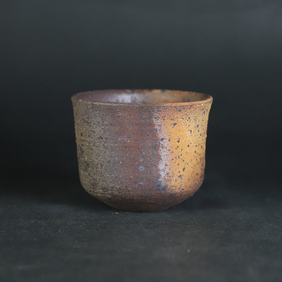 新作★中里太亀【師＆父：中里隆】唐津粉引黒マグカップA 中里 太亀 初窯展 | 柿傳ギャラリー