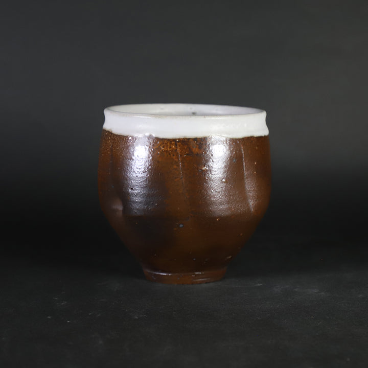 【中里隆】  唐津焼  隆太窯  瓜形湯呑 中里隆】 唐津焼 隆太窯 瓜形湯呑 - メルカリ