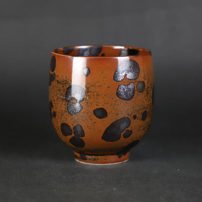 井上祐希 作 天目銀豹文湯呑 – ギャラリー一番館オンラインショップ