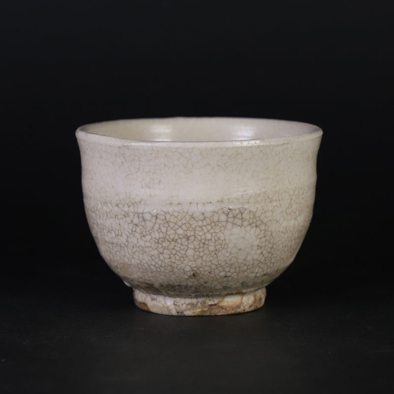 Rain-leaking hard-handled sake cup No.98 by Shintaro Uchimura