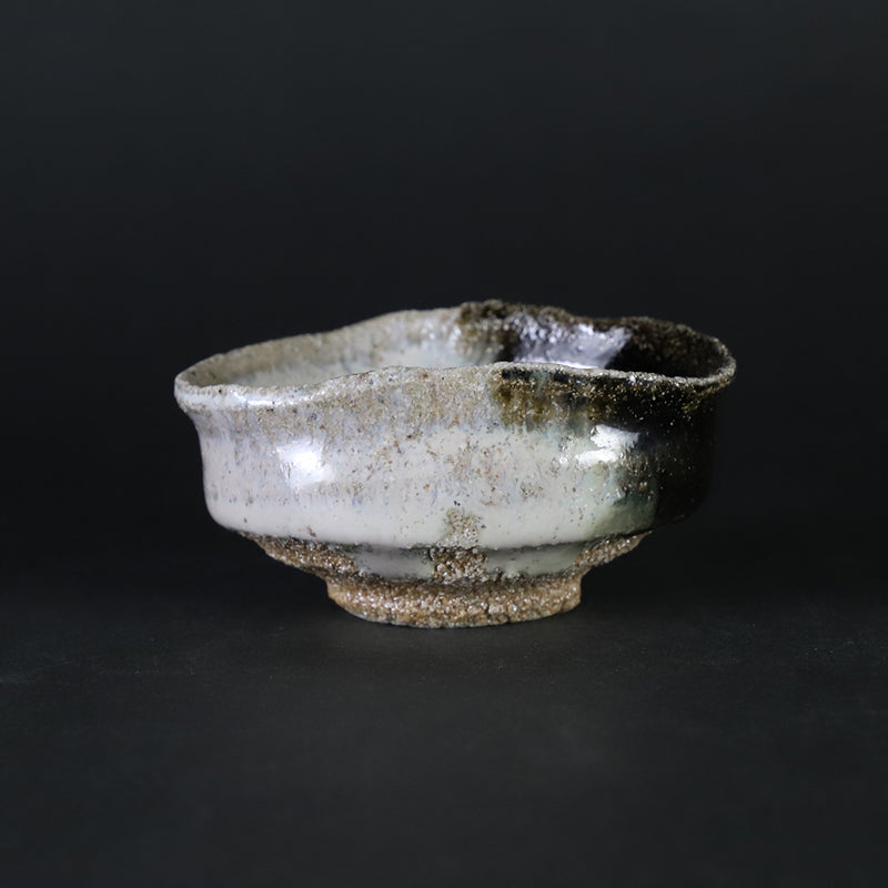 Korean Karatsu Kuinomi cup (No. 22) by Sakurei Okamoto