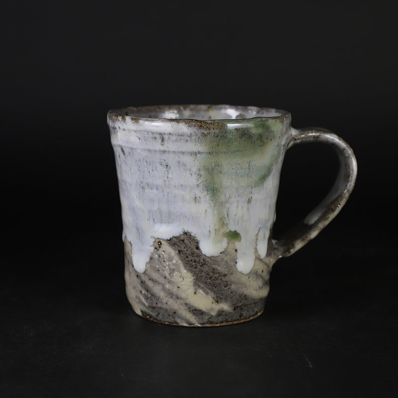 Brushed mug by Kazusuke Fukuda