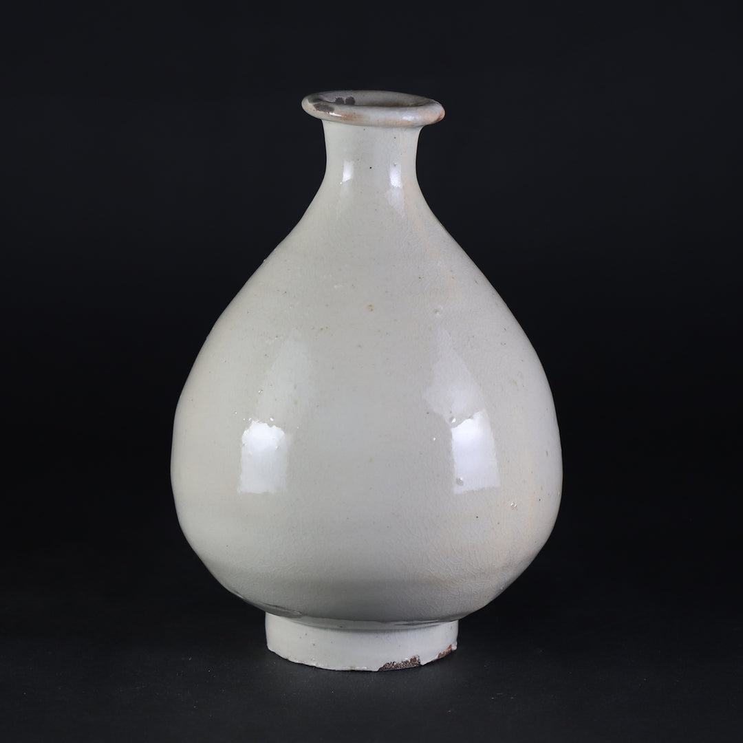 竹花正弘 作 粉引徳利 NO.3 – ギャラリー一番館オンラインショップ