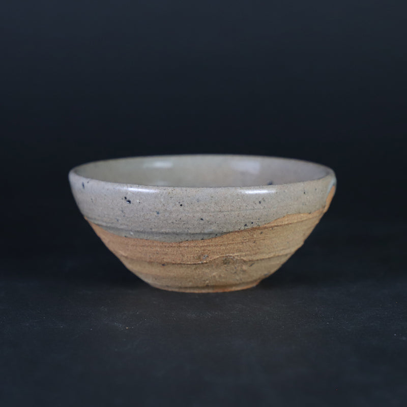 Painted Karatsu sake cup by Kenta Nakazato