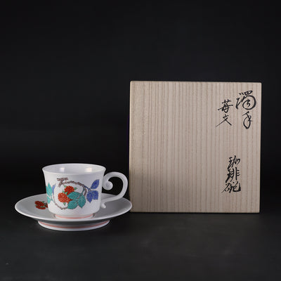 十二代酒井田柿右衛門　染錦　柿画鉢5枚　SAKAIDA Kakiemon XI 有田焼 十五代酒井田柿右衛門｜作家紹介｜濁手と赤絵に受け継がれる柿